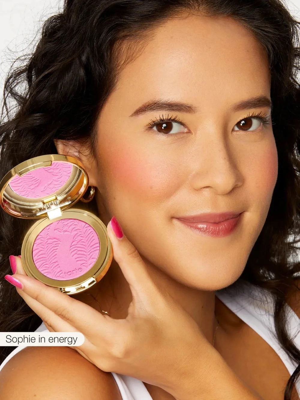 Tarte Amazonian clay 12-hour blush in energy NIB